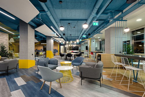 時尚辦公網 辦公設計 設計欣賞 靈動多變 塞爾維亞tech l05開發(fā)部門辦公室創(chuàng)新設計欣賞